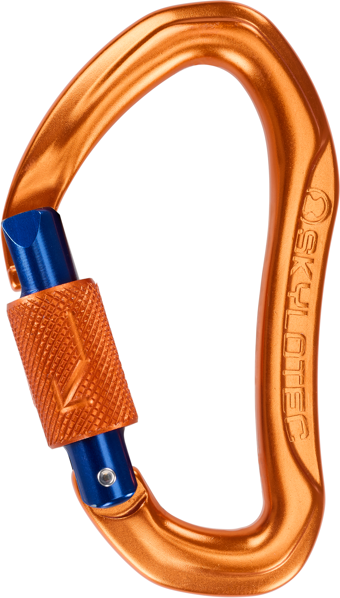 Karabiner, Aluminium, Orange, Blau, Drahtkarabiner