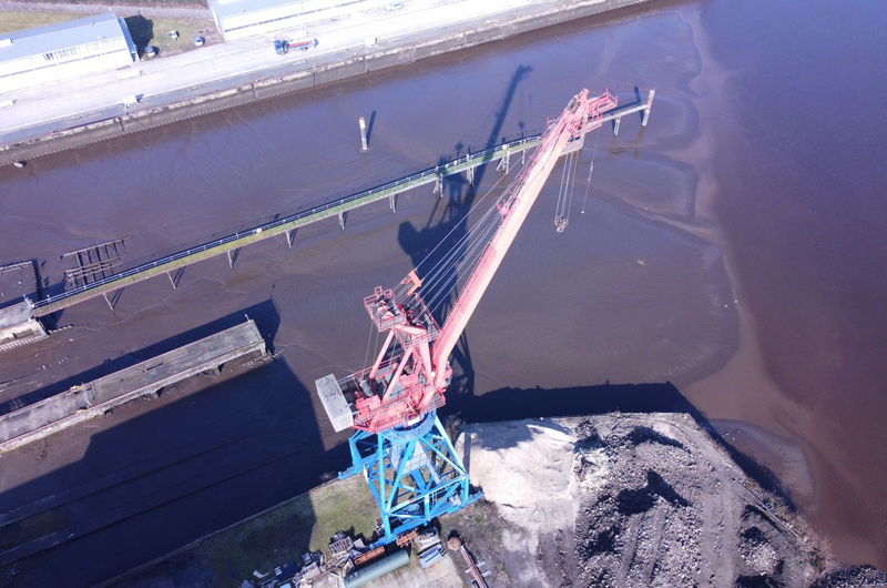 kran, Kranturm, Hafen, Wasserfront, Anlage