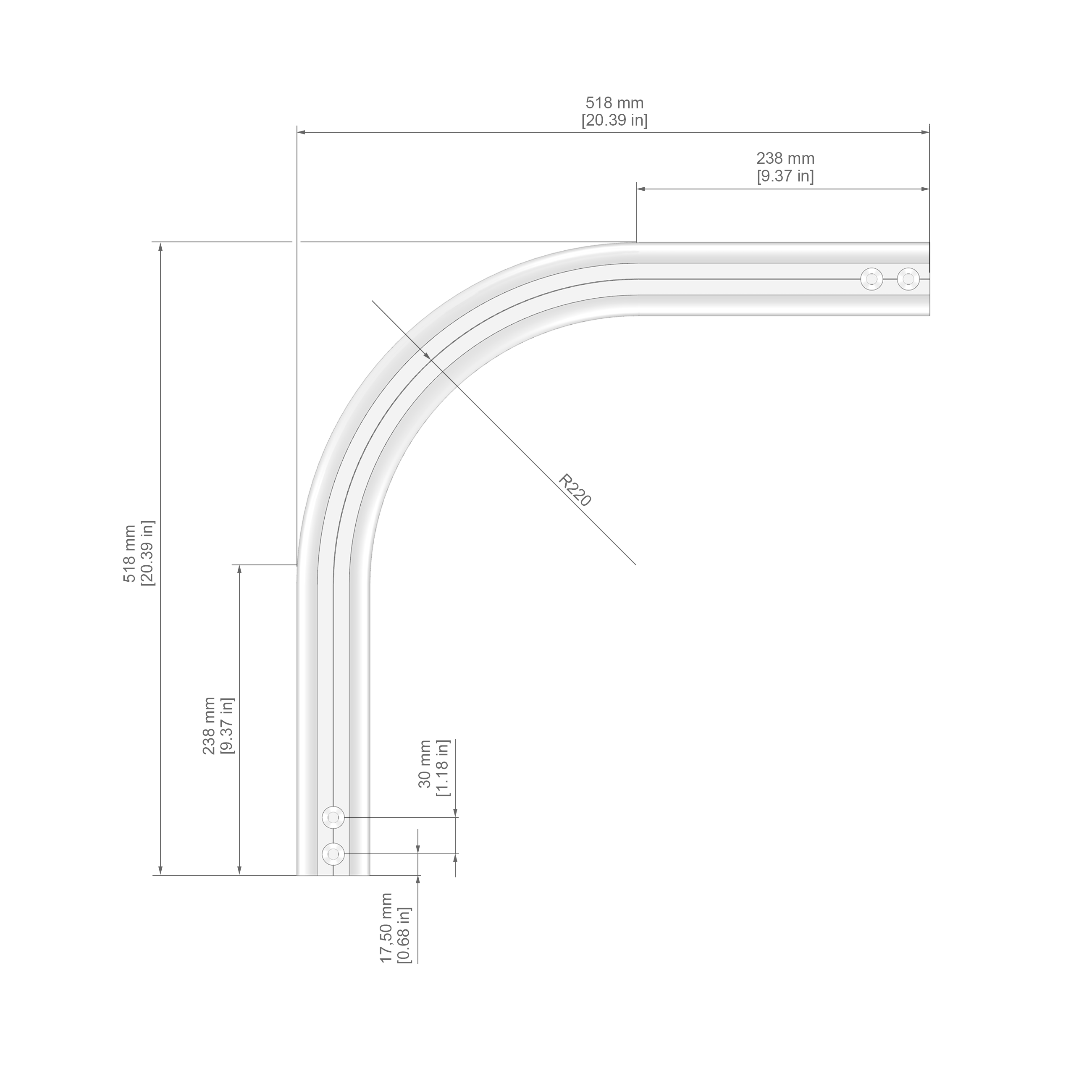 SKYRAIL CURVE HORIZONTAL