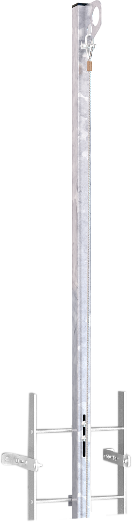 CLAW LINE TOP POST STEEL LADDER