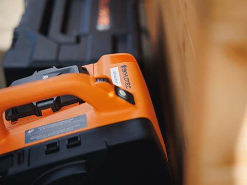 Gasoline, Generator, Orange, Power tool, An/Aus-Schalter