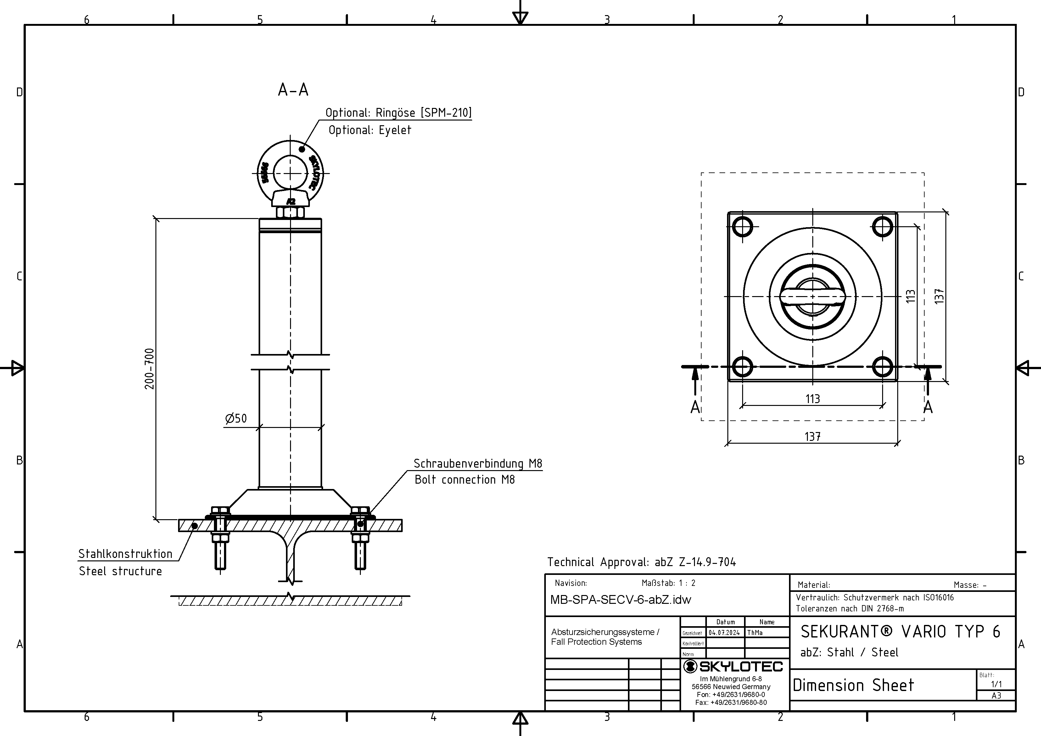 SEKURANT® VARIO TYP 6