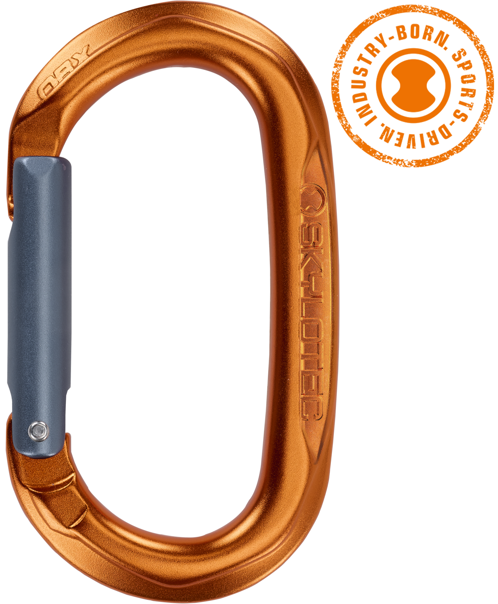 Karabiner, Aluminium, Orange, Verschluss, Klettern